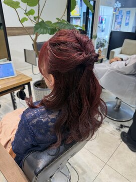 ケンジ 南林間(KENJE) 結婚式お呼ばれヘアセット