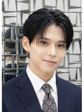 サンウォン風メンズヘア