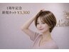 【1周年記念】平日期間限定新規カット ¥3,300 髪質改善×美髪サロン A’sfida