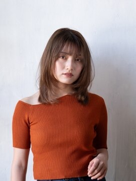 アラワラブルー(arrawarra blue) ミディアムレイヤー/20代/30代/40代/50代/倉敷/白楽町