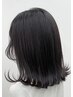 キラキラさせず【白髪はしっかり染めたい方向け】
