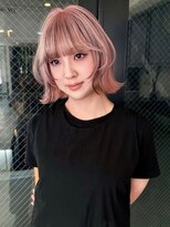 ノエ シンサイバシ(Noe Shinsaibashi)&nbsp;【LIRA】ベビーピンク×顔まわりローライト