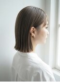 まとまりと軽さを両立♪切りっぱミディアムボブ20代30代40代50代
