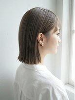 アーサスバイヘッドライト 石岡6号線店(ursus by HEADLIGHT)&nbsp;まとまりと軽さを両立♪切りっぱミディアムボブ20代30代40代50代