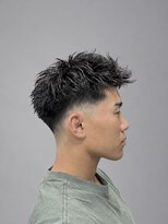 バーバーショップグランツ(Bar ber Shop GRAnt'z)&nbsp;セットを簡単に！　緩めツイストパーマスタイル