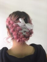 ライブトレア(LIVE TOREA) ヘアセット編み込みスタイル