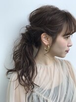 フリーラ 表参道(freera)&nbsp;無造作カール ポニーテールアレンジ