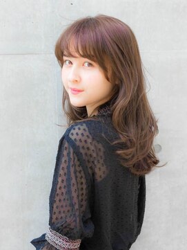 ルティア 池袋(Lutia) ゆるふわパーマでガーリーヘア