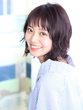 シロフ シンジュク(shirof shinjuku) 外ハネマッシュレイヤー☆ベビーバング☆【ｓｏｍｅ】