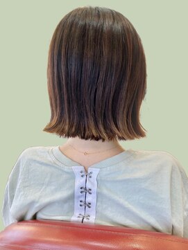 フリップビーアヴェダ(FLIP B AVEDA) 本八幡×市川×似合わせ×千葉美容院×切りっぱなしボブ