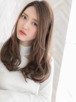 【ROMA】ブリーチなし/癒しラベージュ/ゆるふわデジタルパーマ