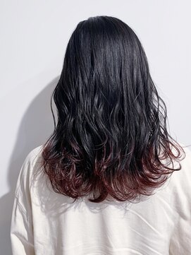 ジュール 新宿三丁目(Joule) 裾カラー大人かわいいヘア〈新宿三丁目〉