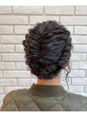 上品かつ華やか☆お呼ばれヘアセット!!