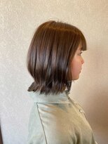 ノイ(neu)&nbsp;切りっぱなしボブ【藤枝/髪質改善/オーガニックカラー】