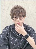 スパイラルパーマ-ハイライトカラー福岡天神佐野