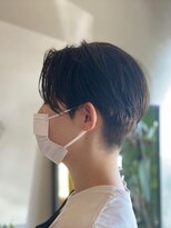 ブラウンヘアー(BROWN HAIR) 刈り上げショート☆