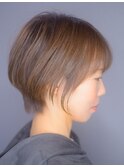 前下がりショートスタイル