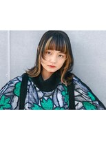 らふる其の二&nbsp;バングカラー インナー ハイライト