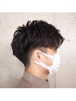 クランク(CRANK)&nbsp;パーマでスタイル簡単◎アップバンクマッシュスタイル