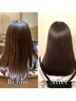 フィールド(field)&nbsp;1髪質改善カラーコース☆トリートメント/ヘッドスパ/髪質改善