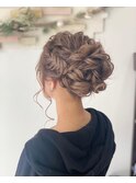 あばれ祭りヘアセット