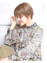 クラッチムク 博多口(CLUTCH muk.)&nbsp;大人可愛い 小顔 秋カラー くびれヘア  A4