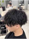 熊本メンズカット MEN'S HAIR マッシュ ツイストスパイラル