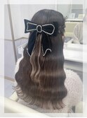 ◇ 編み込みハーフアップ ◇