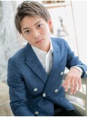 外国人風グレーベージュショートマッシュm3上尾10代20代30代