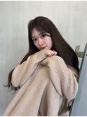 髪質改善/酸性ストレート/シースルーバング
