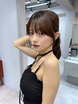 モク 立川(moc)&nbsp;moc style 立川/韓国/ブリーチ/髪質改善/前髪/顔まわり/レイヤー