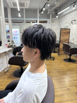 アウラ 近鉄八尾駅前店(Aura) #八尾メンズ #マッシュウルフ #八尾マッシュ