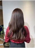Terrace soar ロング×寒色系ベージュ
