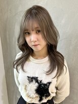 ヨーク(YOKE)&nbsp;YOKE ミルクティーベージュ ハイトーン ブリーチカラー