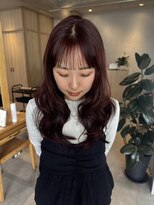 ゼストプラス(ZEST plus)&nbsp;春におすすめ!大人っぽいワインレッドカラー