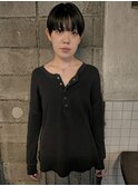 モードなショートマッシュ