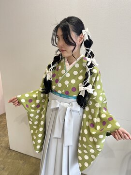 ヘアコレクション アンジュ(Hair collection Unge) 袴ヘアセット＊