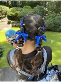 推しツインヘアアレンジ