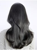 ロング韓国ヘアくびれヘア美髪顔周りレイヤー_ba544172