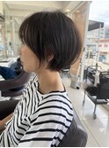 【50代・60代限定】まとまり艶ショートボブ/髪質改善／しらさん