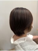 インナーカラー×ミルクティーベージュ