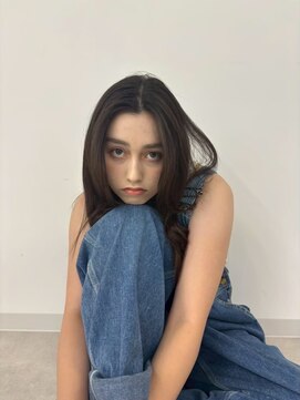 ユーフォリア 青山(Euphoria) 大人美人艶カラーベージュ小顔カット透明感レイヤーロング