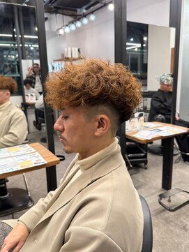 リッチブランドアンドコー(Rich Brand&Co) サーフカール メンズパーマ スペインカール メンズカラー