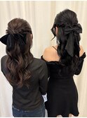 【votan sanae】双子ヘア/ハーフアップ/liveヘアメ/ヘアセット