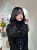 リッカ(LICCA)&nbsp;【柿本真優】ブルーブラック/艶髪/前髪カット