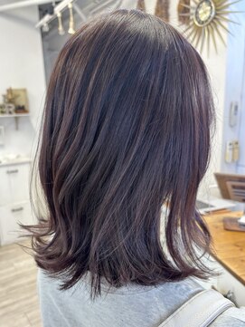 フラバー(flover) ブリーチなしワンカラーでできるラベンダーベージュ【miyabi】