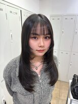 アッシュ 下北沢店(Ash) ほっぺからザクザクのレイヤーカット