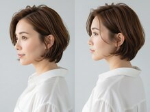 白髪ぼかしカラー｜伸びても気にならないデザインで白髪をカバー