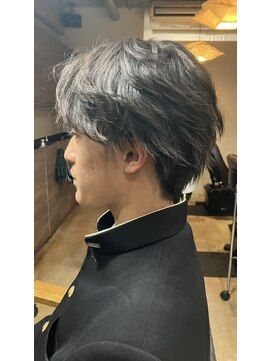 フェザーパーマ風カット