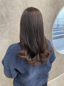 ルページ 千葉(lpage) ラベンダーブラウン 篠崎　千葉/髪質改善/縮毛矯正/ダブルカラー